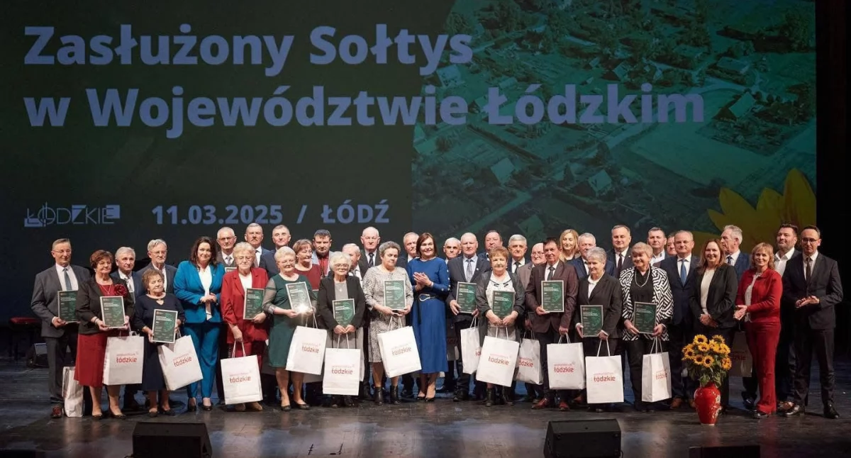 Wojewódzki Dzień Sołtysa w Teatrze Wielkim w Łodzi: Wyróżnienia dla najbardziej zasłużonych sołtysów