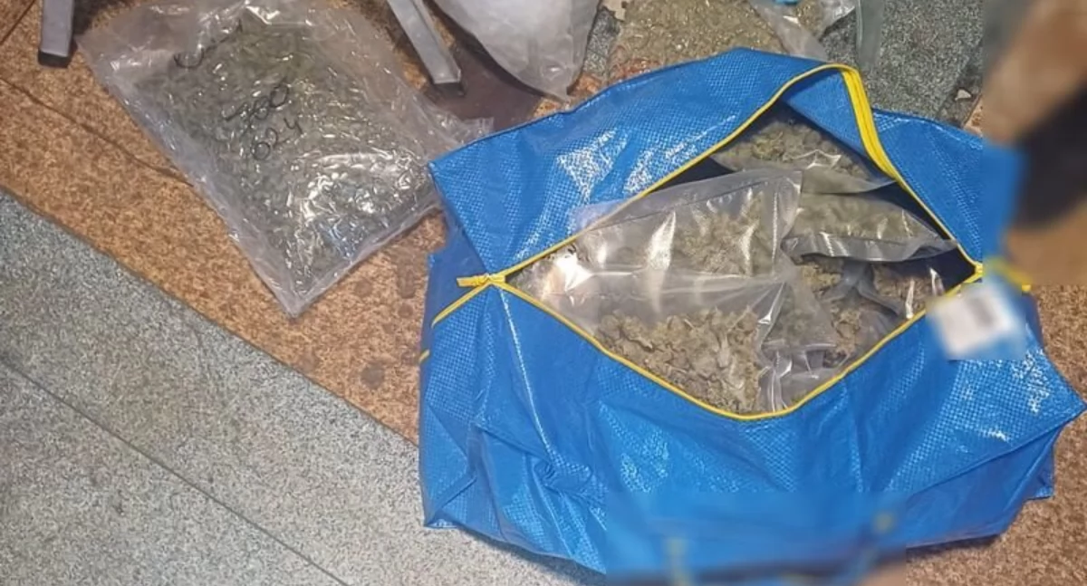 Na balkonie trzymał 5,5 kg marihuany. Mieszkaniec województwa łódzkiego trafił do aresztu!