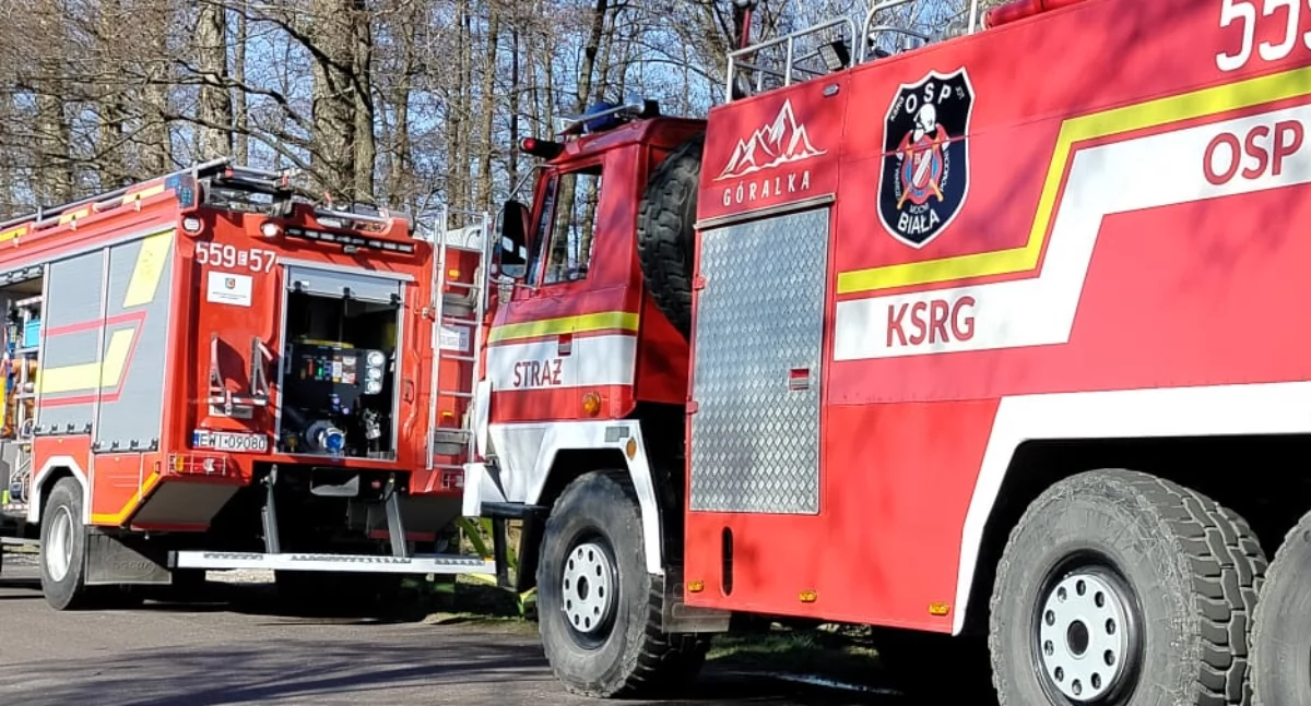 Pożar domu w Łubnicach: Zaczęło się od telewizora