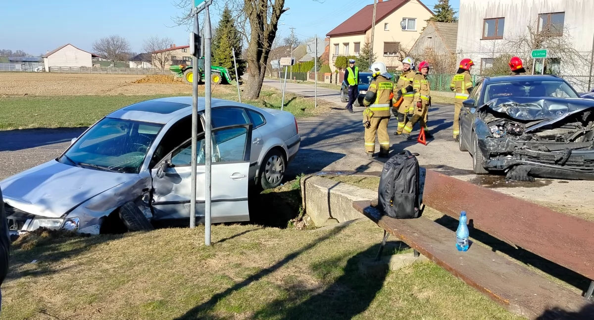 Nietrzeźwość i nieustąpienie pierwszeństwa: Kolizja na skrzyżowaniu w Józefowie 