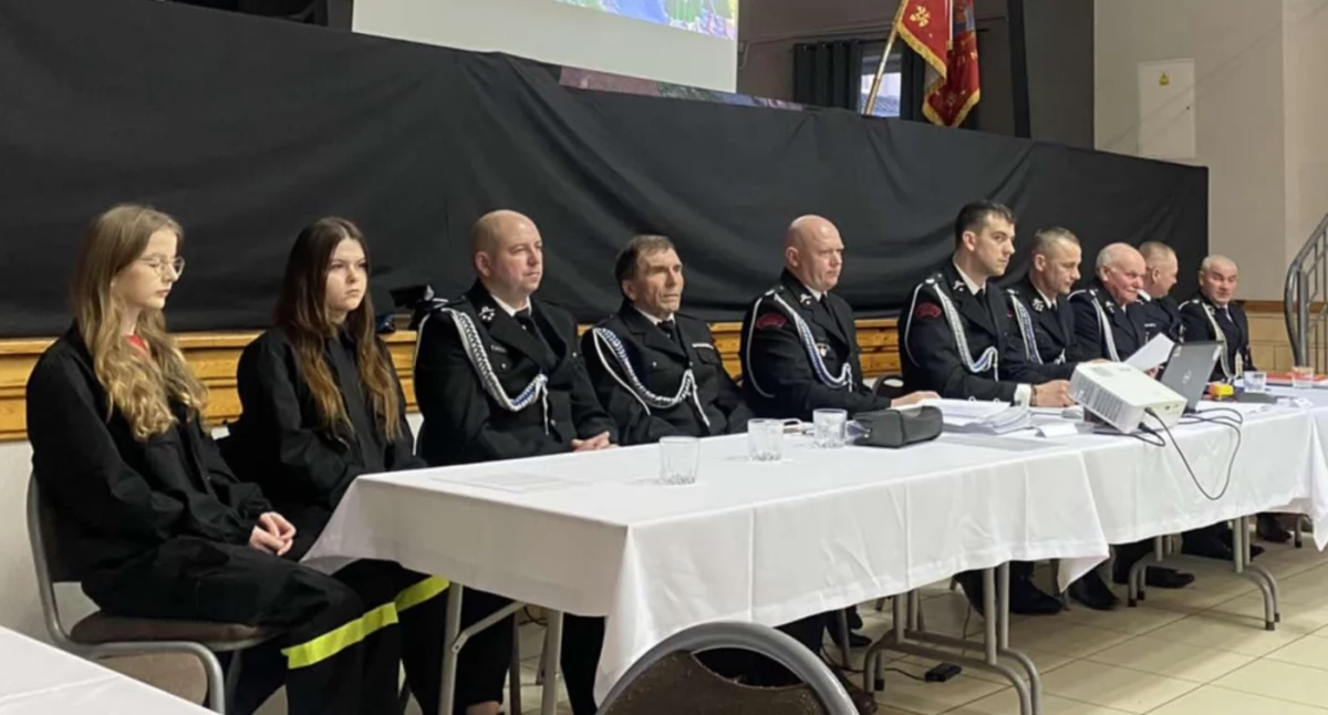 Walne Zebranie Sprawozdawcze OSP Dzietrzniki za rok 2024 - plany na kolejny rok oraz ślubowanie nowych członków