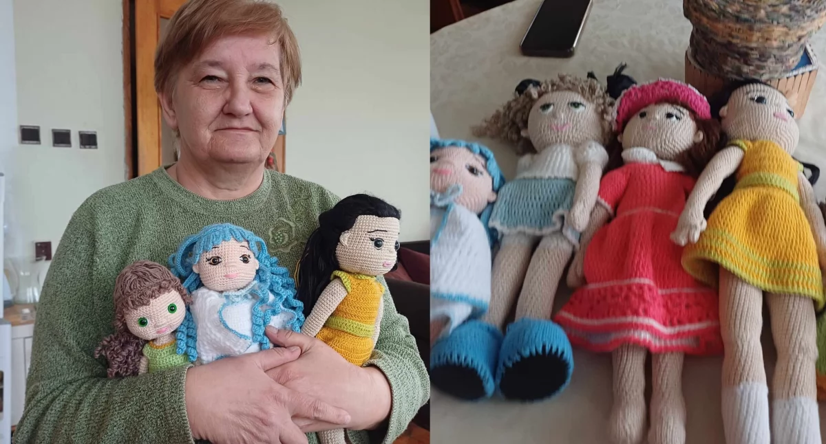 Na emeryturze nie musi być nudno. Danuta Kieler z Mokrska od 50 lat zajmuje się rękodziełem