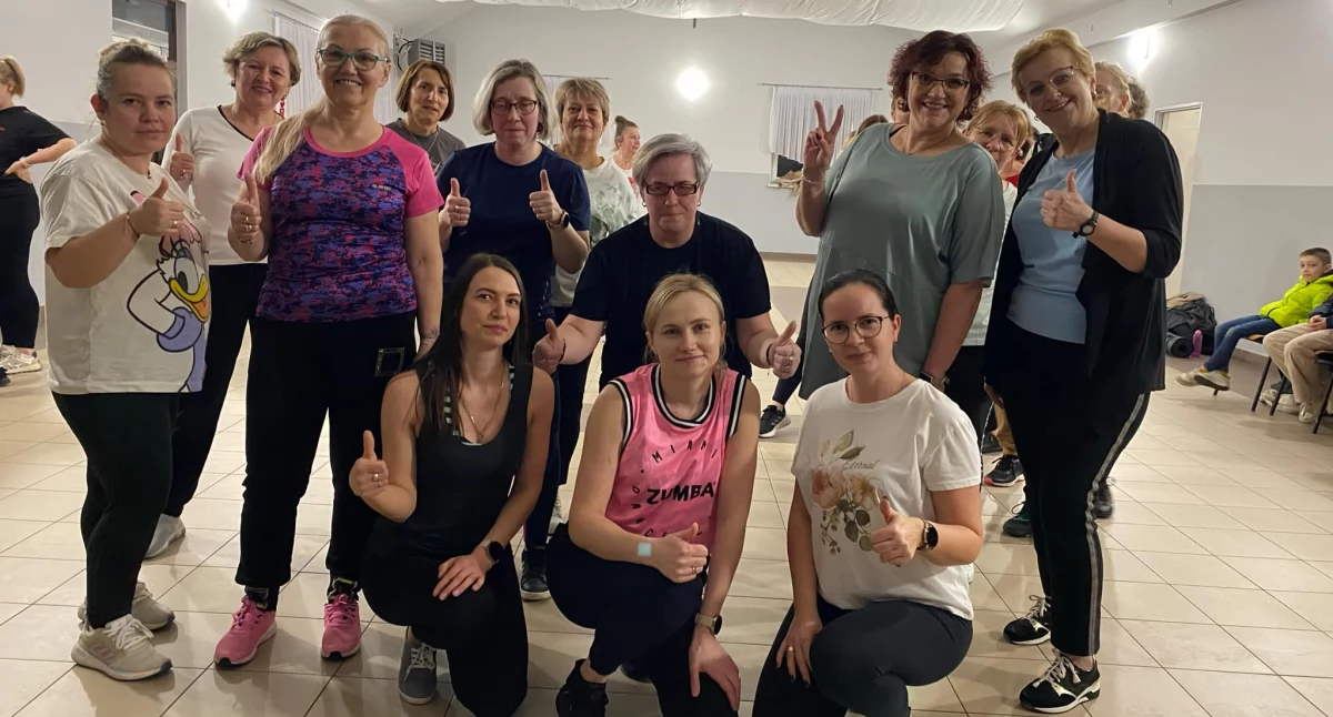 Zumba w Gaszynie: Pokazowe zajęcia z instruktorką Moniką Gołąb