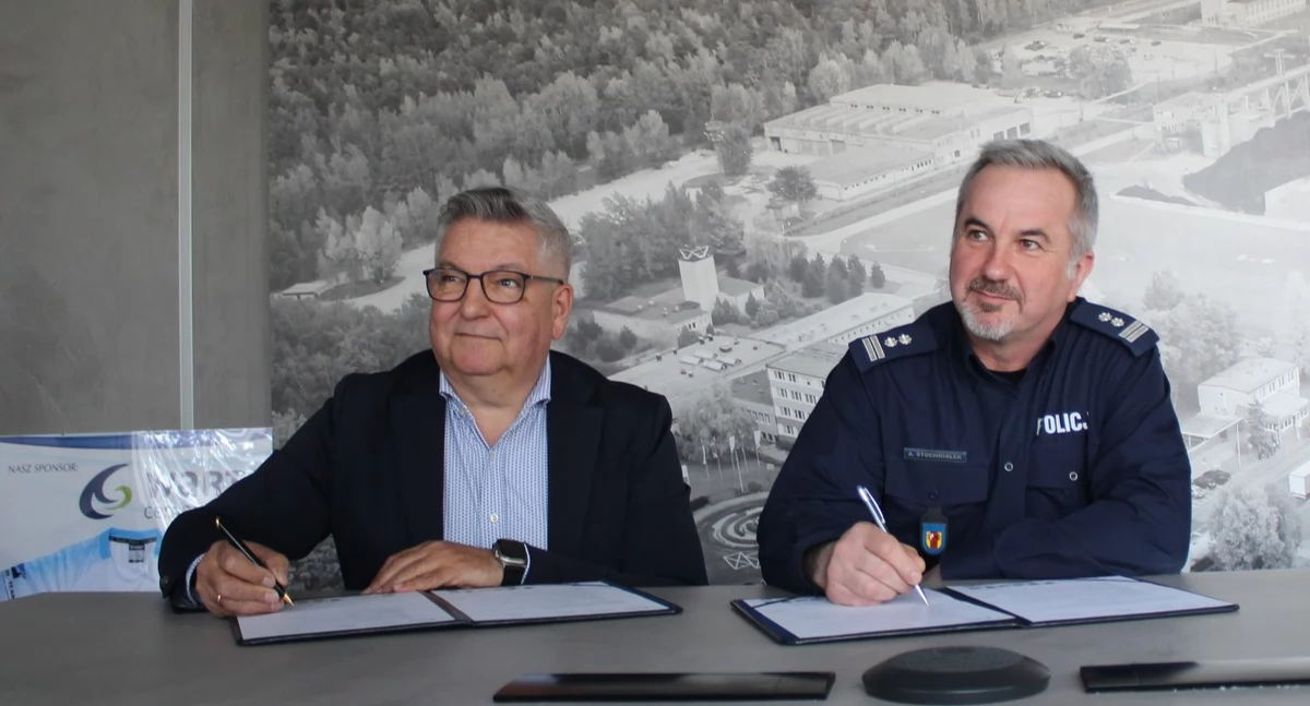 Cementownia porozumiała się z policją. Wspólna praca na rzecz bezpieczeństwa