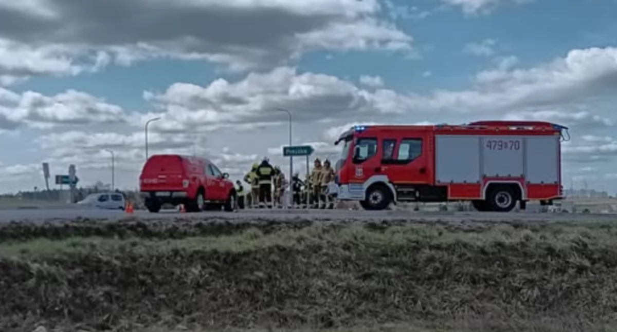Kolizja na obwodnicy Praszki: Nietrzeźwość i wymuszenie pierwszeństwa