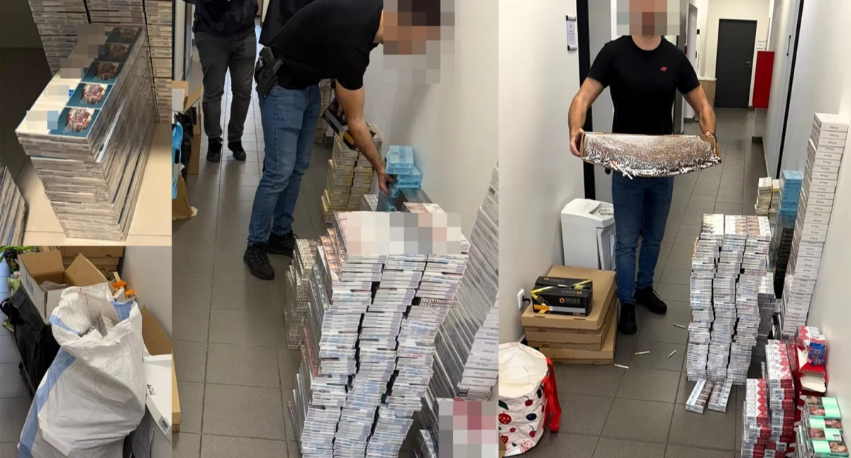Lewe papierosy skonfiskowane przez policję. 37-latka w areszcie