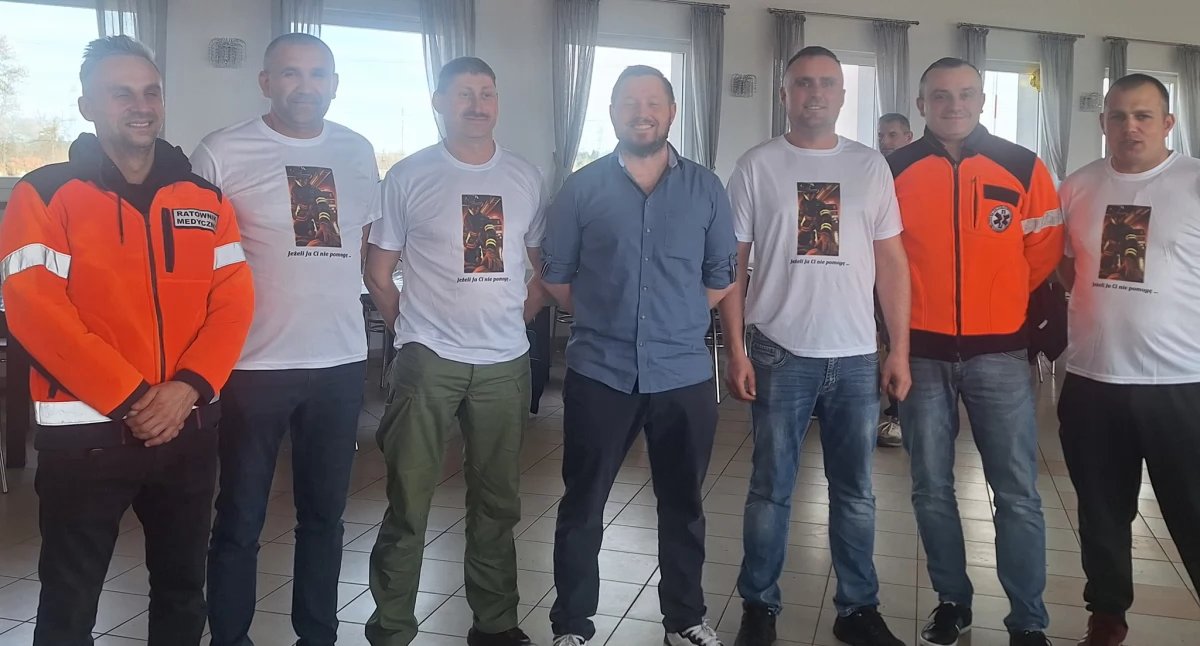 Czterech druhów z OSP Siemkowice zdobyło tytuł ratownika po ukończeniu Kursu Kwalifikowanej Pierwszej Pomocy