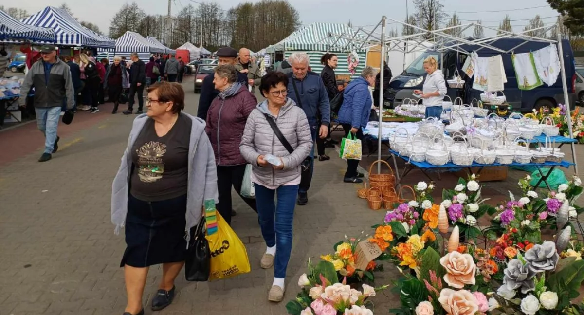 Na wieluńskim targowisku przed świętami szału nie ma