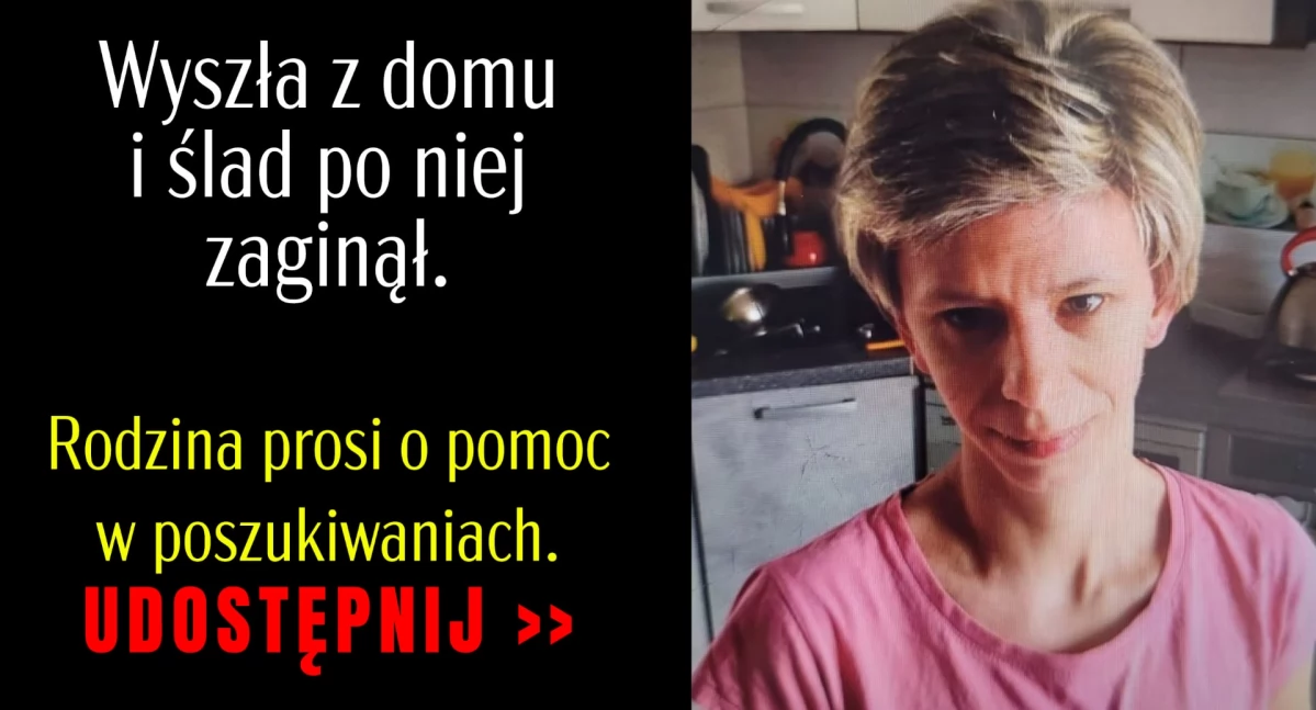 Zaginęła 36-letnia kobieta z Łowicza: Policja prosi o pomoc