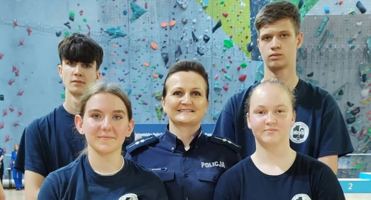 Uczniowie z Działoszyna walczą o Puchar Komendanta Wojewódzkiego Policji