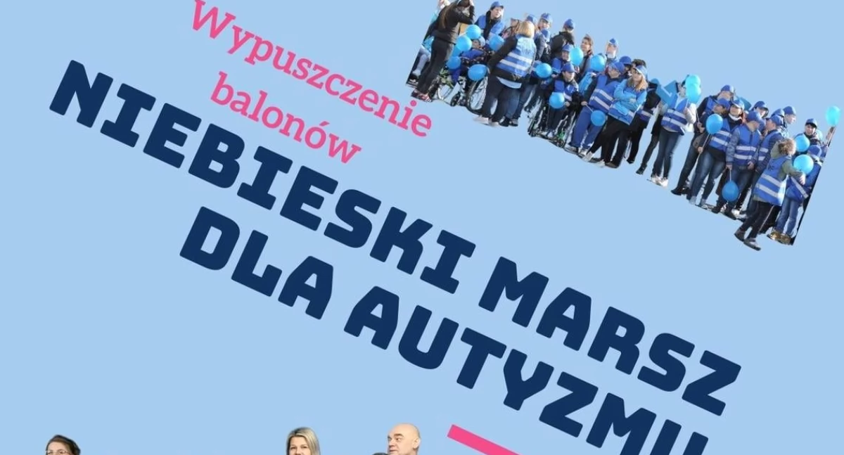 Niebieski Marsz dla Autyzmu w Wieluniu już 29 kwietnia!
