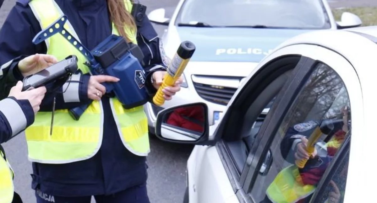 Uciekał przed policją. Był pijany i pod wpływem amfetaminy