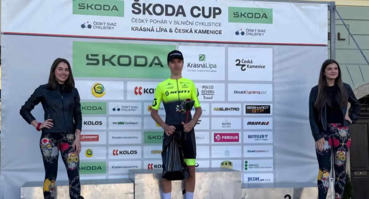 Piotr Kuś zdobywa koszulkę najlepszego górala! Sukces kolarza TC Chrobry Scott Głogów w Czechach