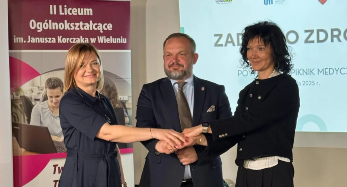 Nowa klasa medyczna w II LO w Wieluniu – podpisano umowę podczas Powiatowego Pikniku Medycznego
