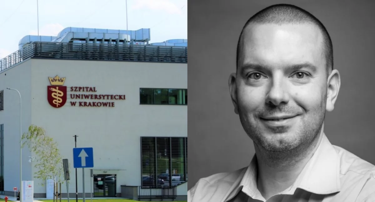 Tragedia w krakowskim szpitalu - 35-latek zabił cenionego lekarza 