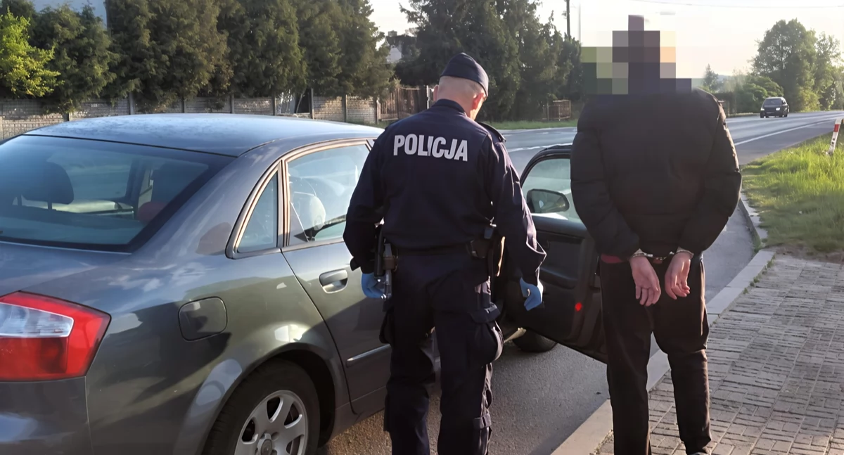 Jechał pijany i miał przy sobie narkotyki. Zatrzymali go policjanci!