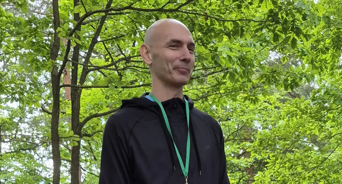 Marek Martyniak rywalizował w Głuchołazach. Bieg po schodach na zboczu góry