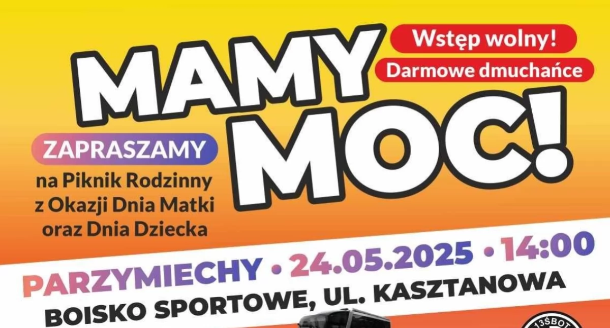  Parzymiechy: zapowiedź Pikniku Rodzinnego 