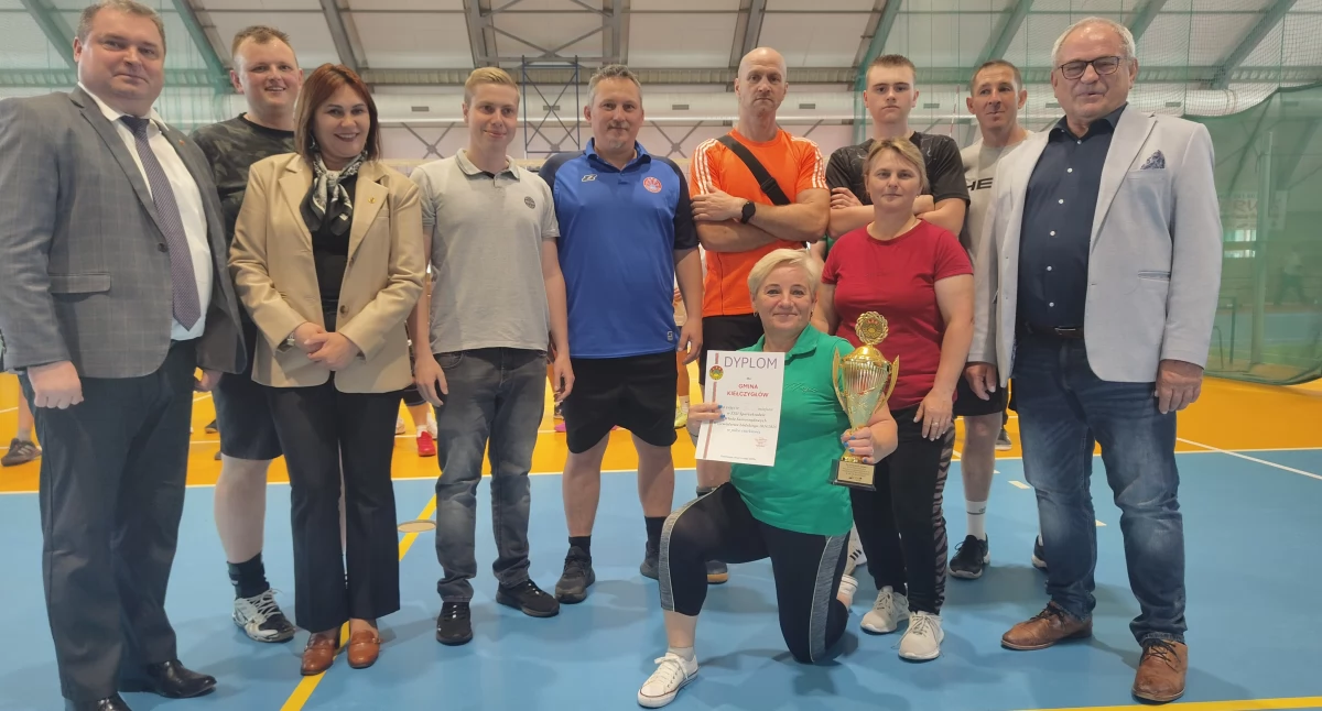 „W naszym samorządzie drzemie siła” – wiceburmistrz Wojciech Beśka po triumfie Pajęczna na XXII Spartakiadzie Samorządowej w Działoszynie