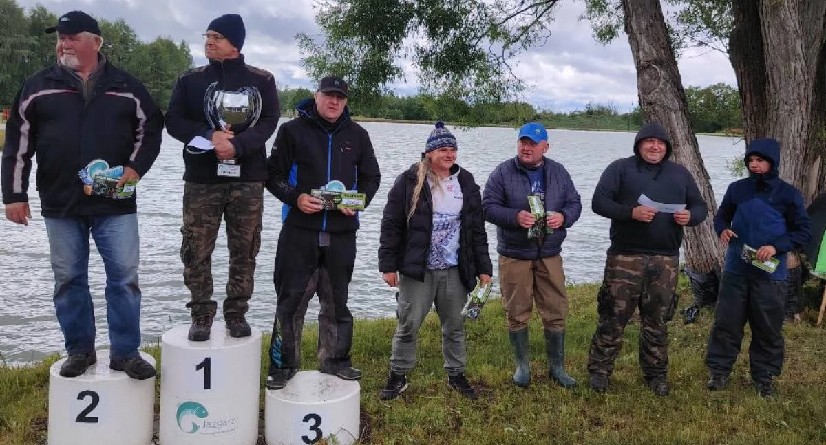 Zmagania o Puchar Prezesa Stowarzyszenia Wędkarskiego „Jazgarz” Sulmierzyce na zbiorniku w Dygudaju
