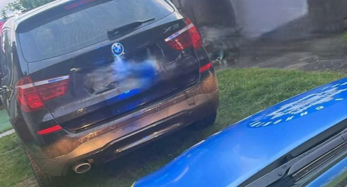 56-latek w bmw uciekał przed policją - wpadł po krótkim pościgu 