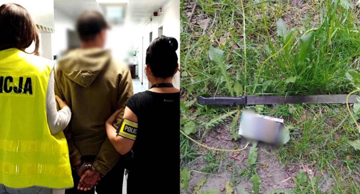 Wszedł z nożem na teren akademii i groził studentom oraz pracownikom - 22-latek w rękach policji 