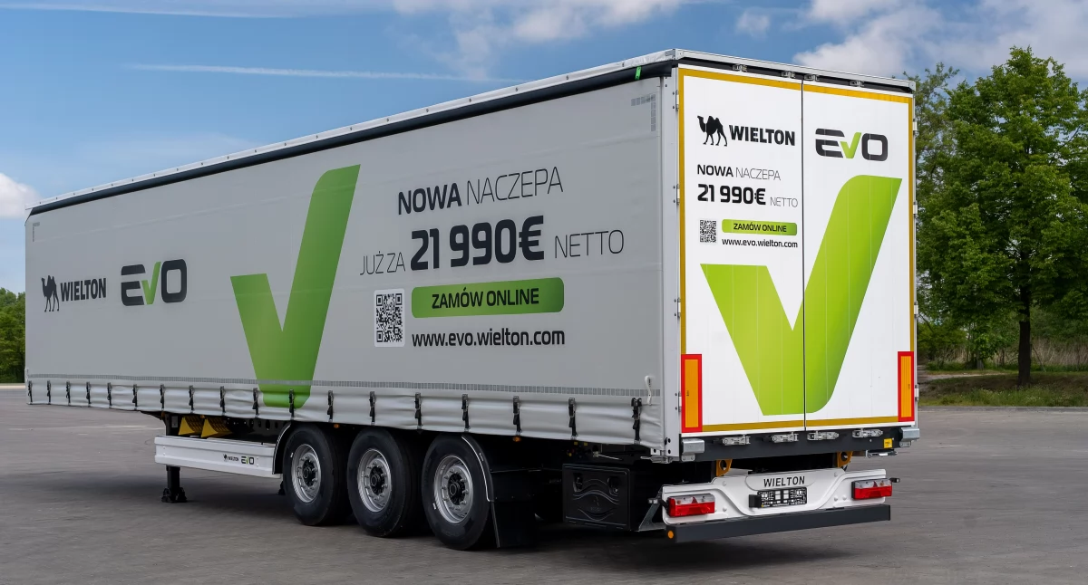Premiera nowej naczepy kurtynowej Wielton Evo