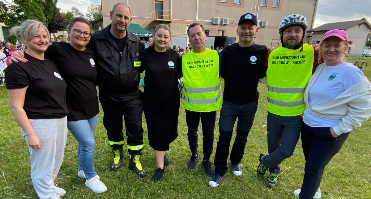 Rowerowa przygoda pośród sołeckich ścieżek: Międzysołecki Rajd Rowerowy Dalachów - Kałuże