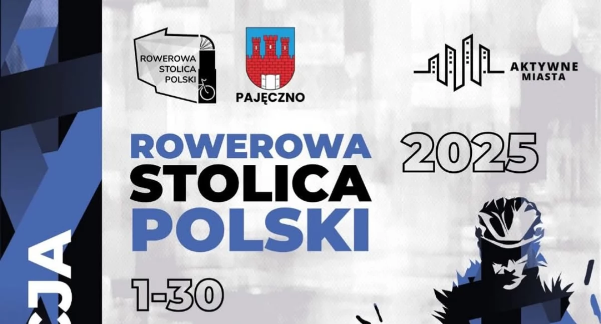 Rowerowa Stolica Polski 2025: Pajęczno po raz kolejny w akcji