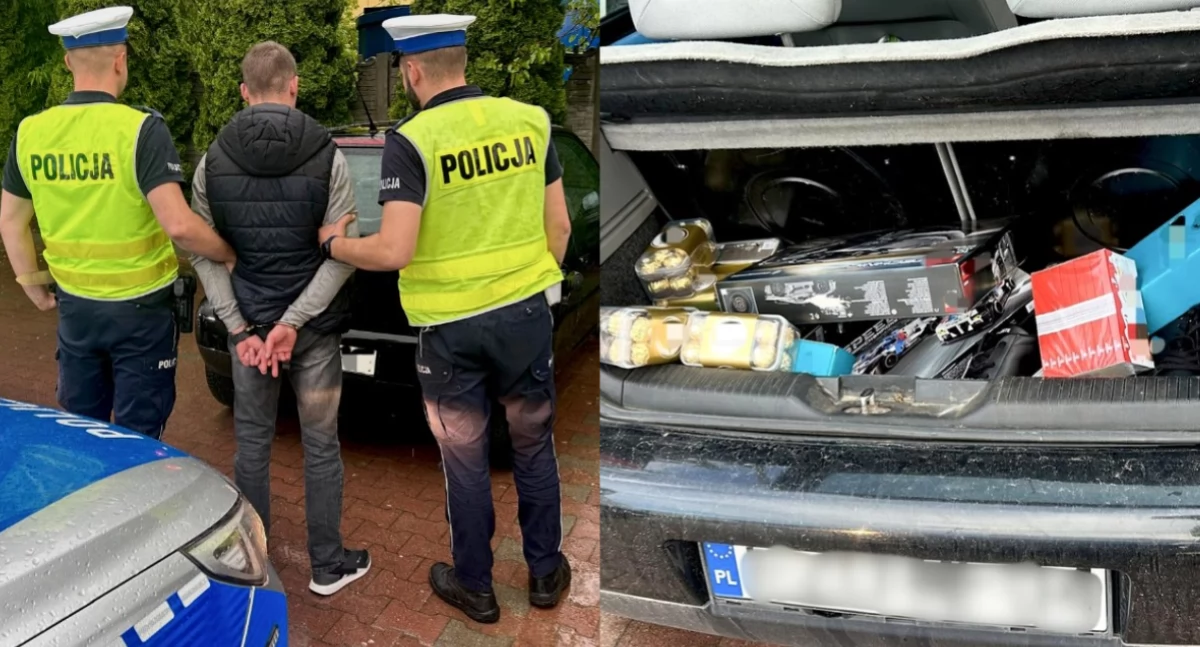 Ukradli towary ze sklepów w centrum miasta - zatrzymała ich drogówka