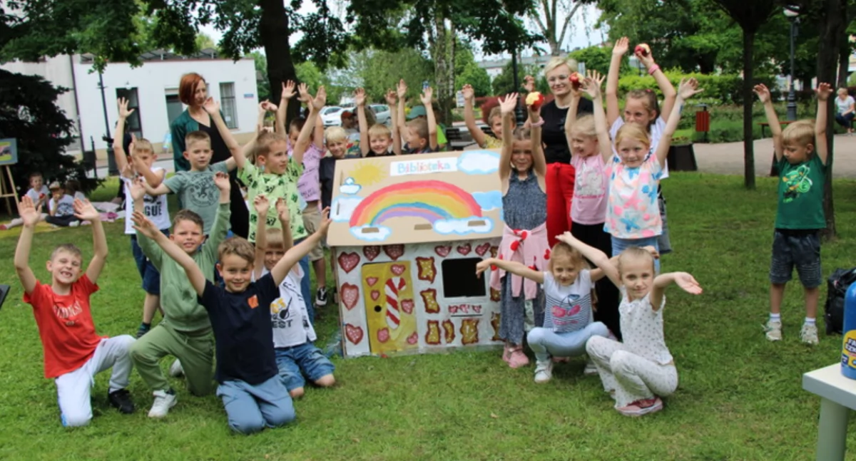 Biblioteka Marzeń oczami najmłodszych – kreatywny Dzień Dziecka w Miejskiej i Gminnej Bibliotece Publicznej w Wieluniu