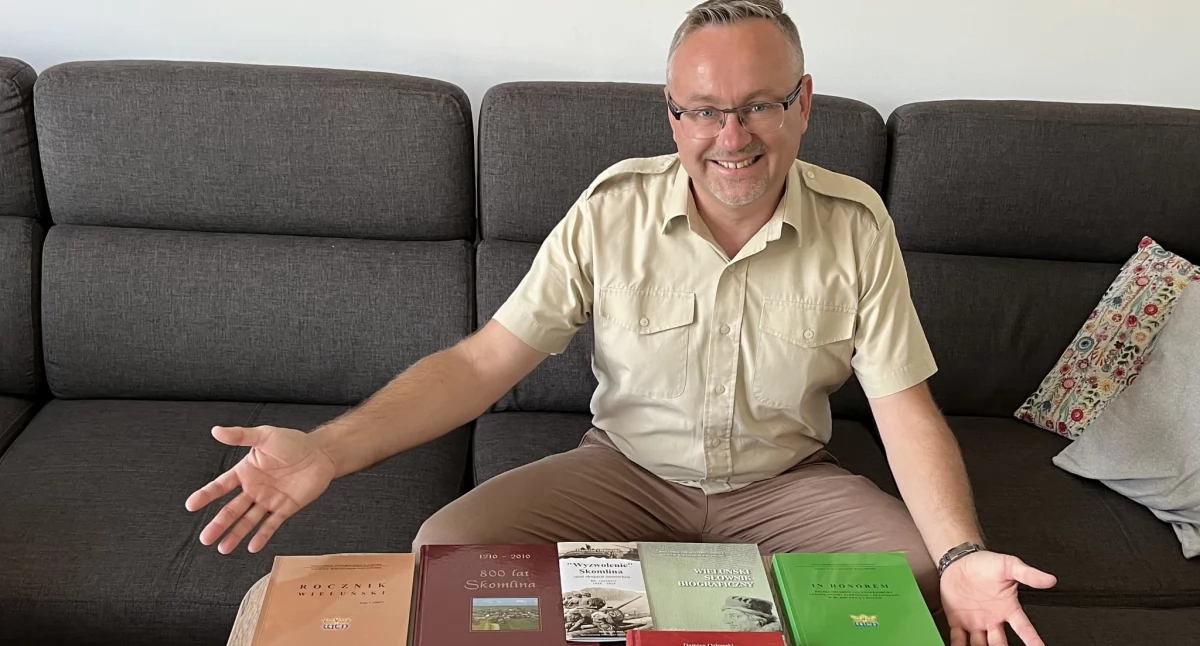 Damian Orłowski ze Skomlina: Historyk z duszą sportowca