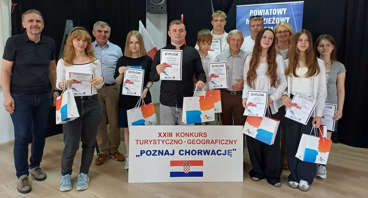 Rozstrzygnięcie XXIII konkursu  turystyczno – geograficznego „Poznaj Chorwację” 