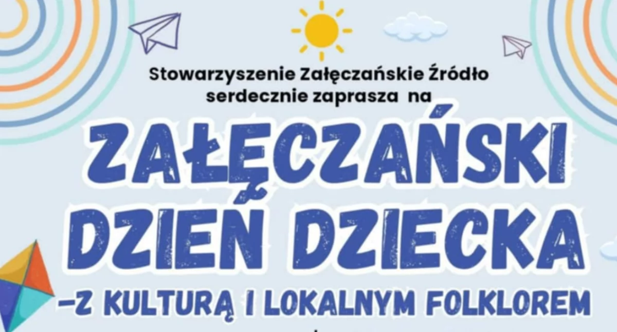 Załęczański Dzień Dziecka 2025. Kultura, folklor i radość najmłodszych już 20 czerwca