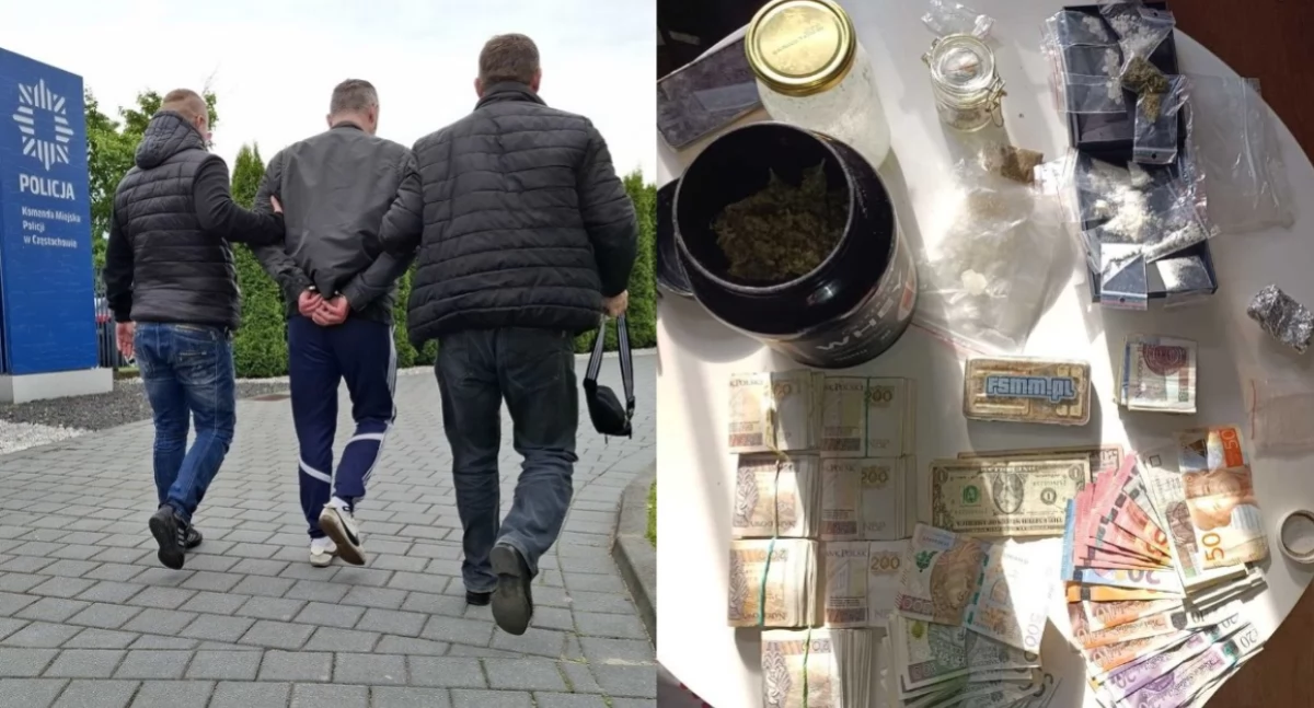45-latek zatrzymany za narkotyki - grozi mu nawet 10 lat więzienia