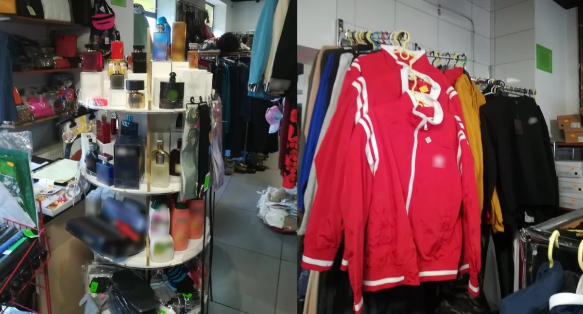 Sprzedawał podrabiany towar w sklepie - chodzi o odzież i perfumy 