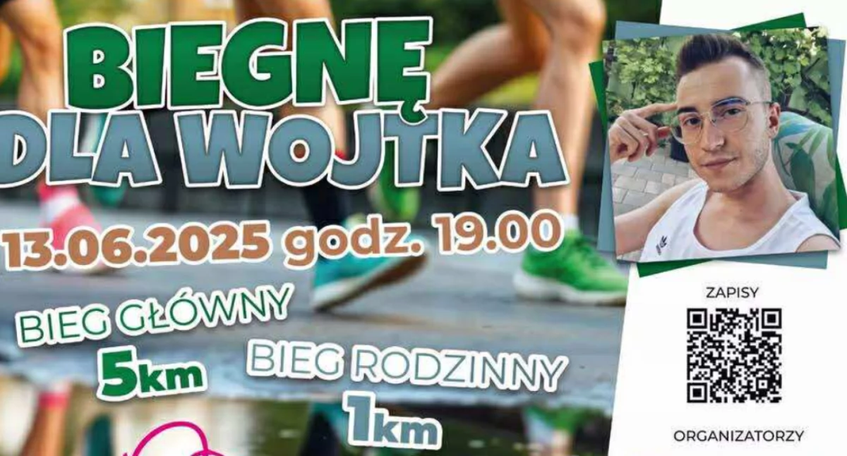 Bieg charytatywny „Biegnę dla Wojtka” już 13 czerwca w Praszce!