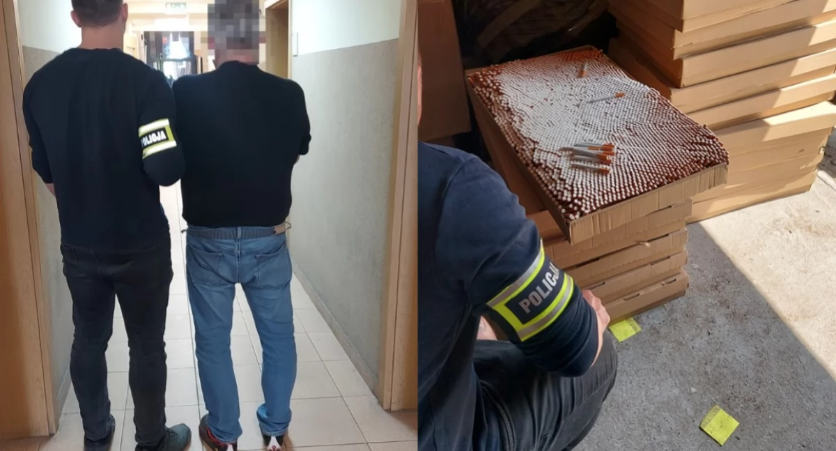 Handlował nielegalnymi papierosami - miał w sumie blisko 74 tys. sztuk!
