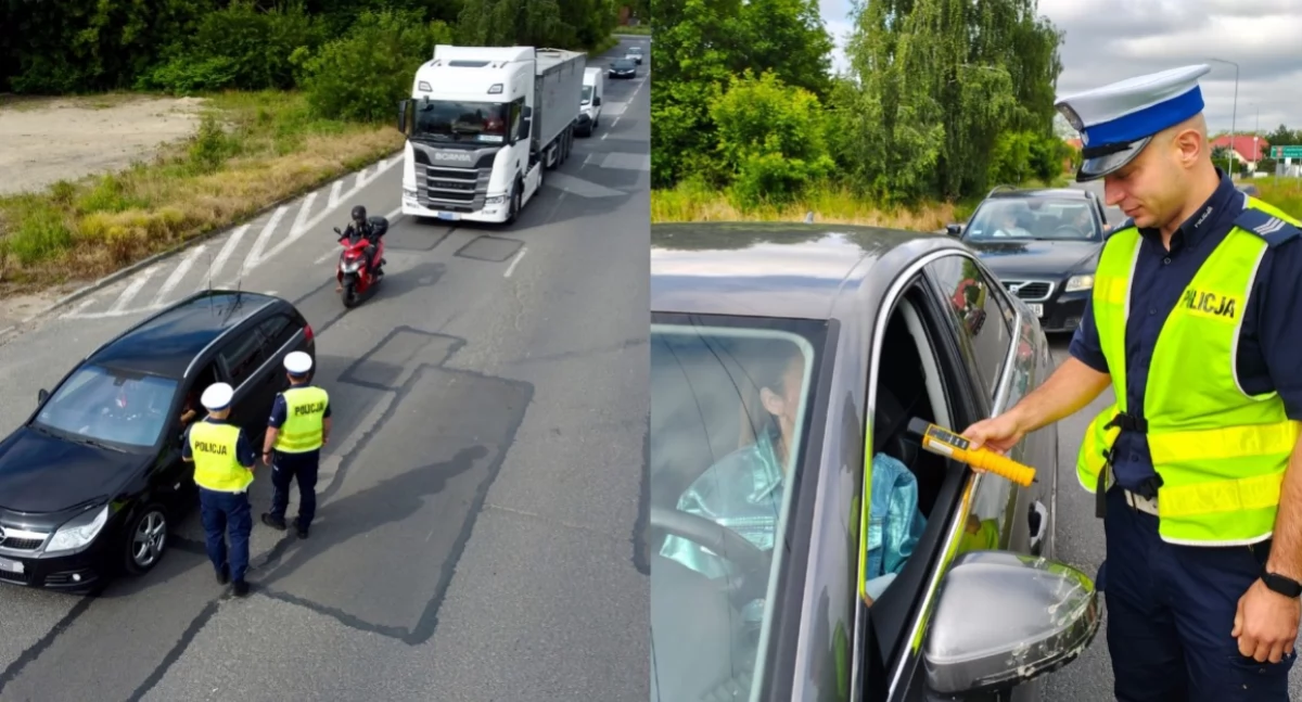 Sprawdzali trzeźwość na drogach - jeden kierowca był pod wpływem