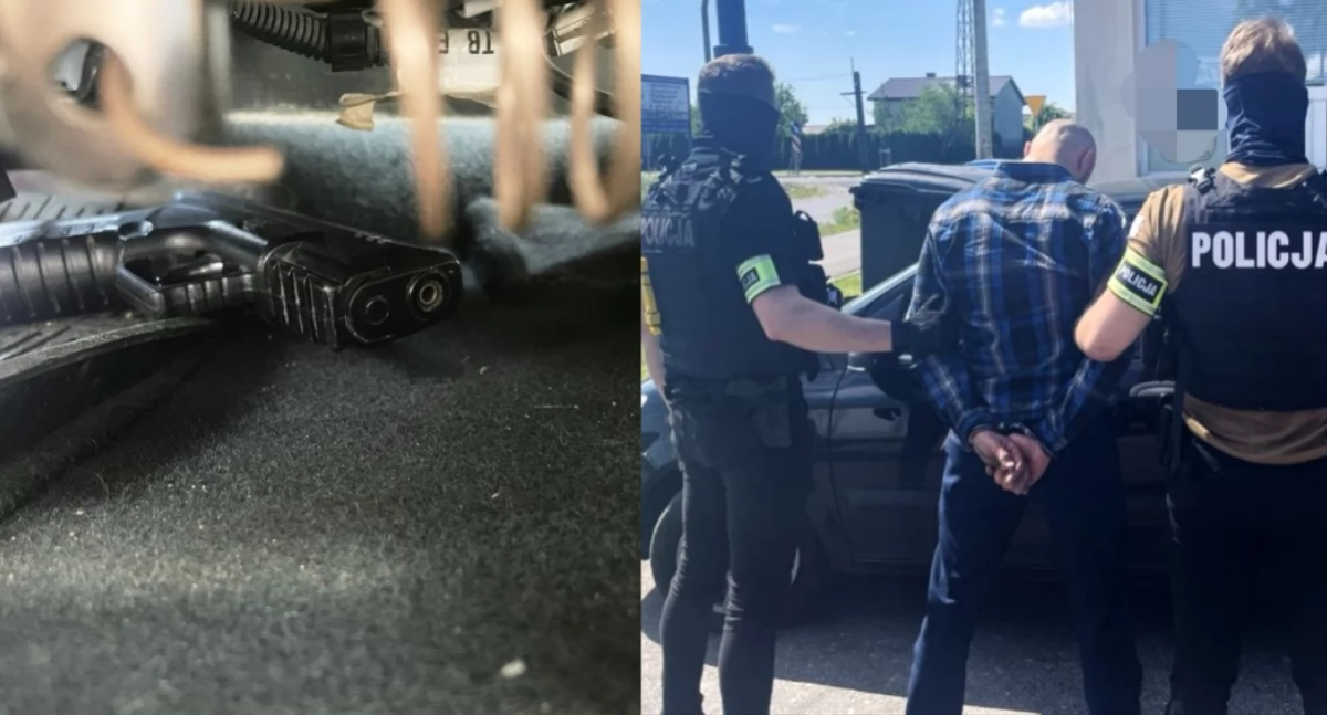 Napadł na stację paliw z bronią w ręku - zażądał gotówki oraz... paczek papierosów