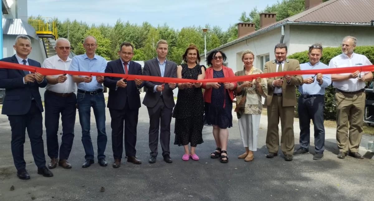 Oczyszczalnia ścieków w Rudlicach oficjalnie otwarta