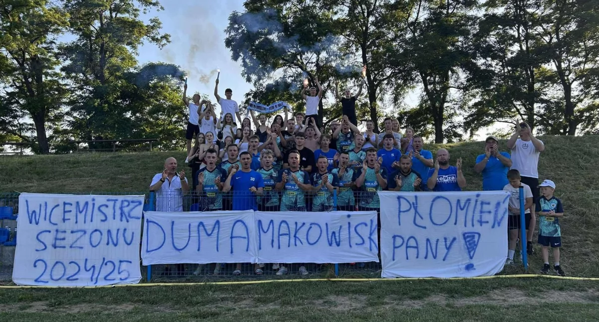 „Nie mamy nic do stracenia” – Płomień Makowiska walczy o awans do Klasy Okręgowej
