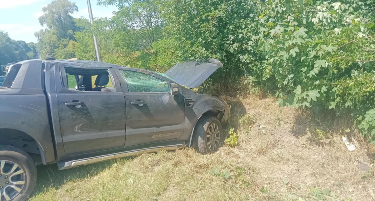 Groźnie wyglądający wypadek w Szczytach
