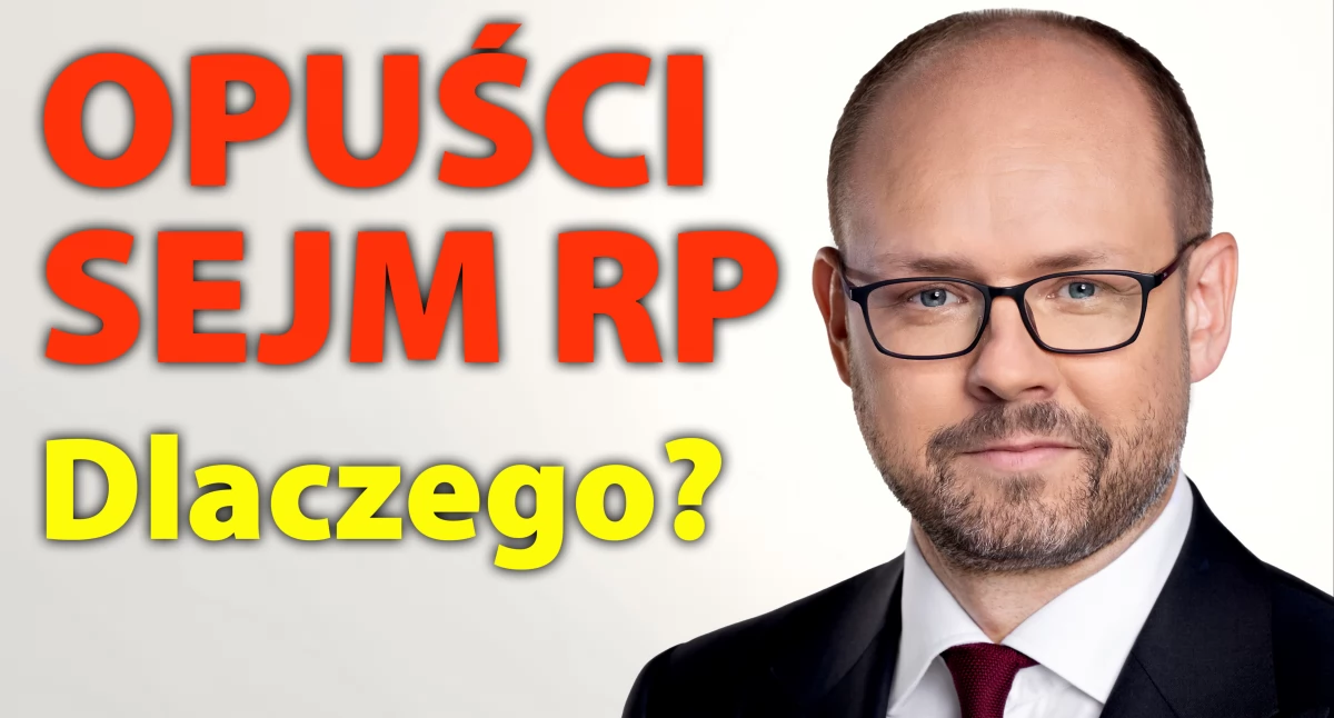 Marcin Przydacz przestanie być posłem! Powiat pajęczański traci przedstawiciela w sejmie