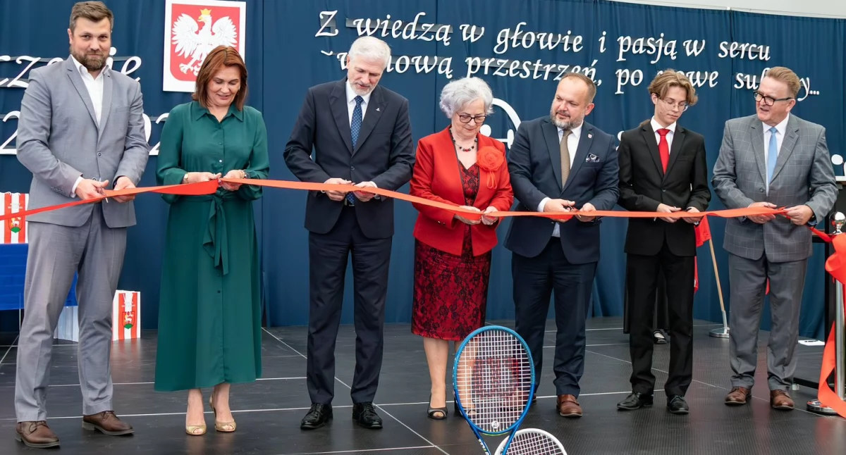 Nowoczesne obiekty sportowe przy I LO w Wieluniu już gotowe
