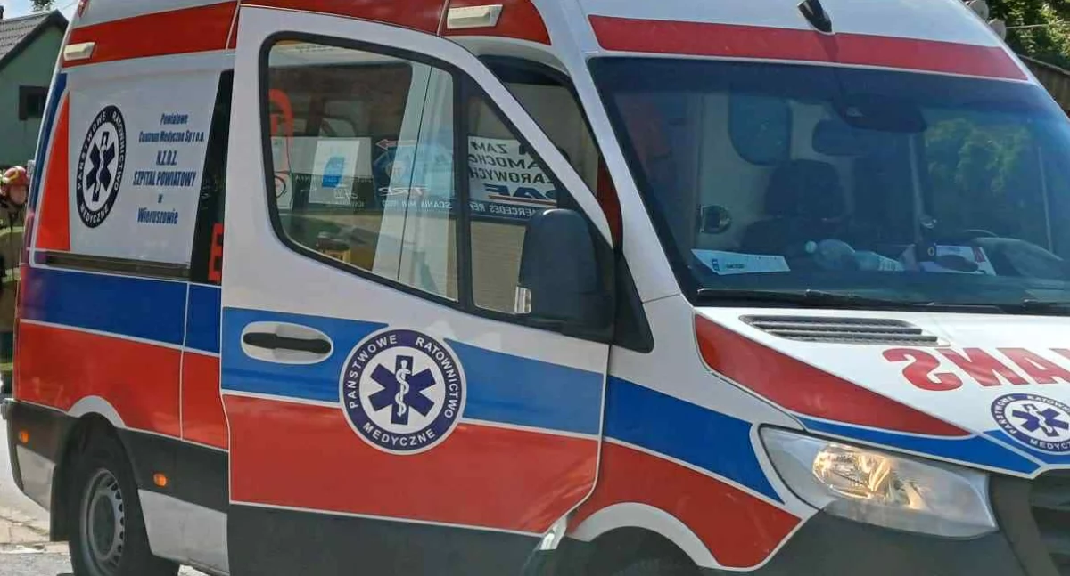 Wymusił pierwszeństwo i doprowadził do zderzenia: Jedna osoba trafiła do szpitala