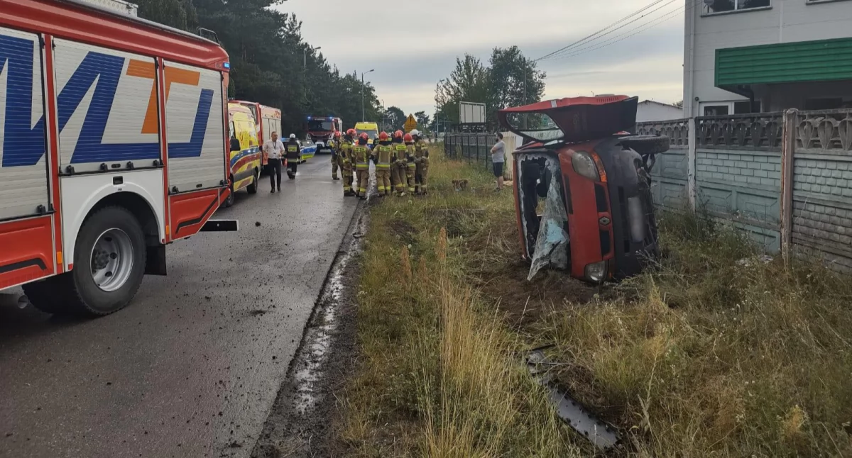 Poważny wypadek w Krzepicach. Wielu rannych. Ląduje LPR