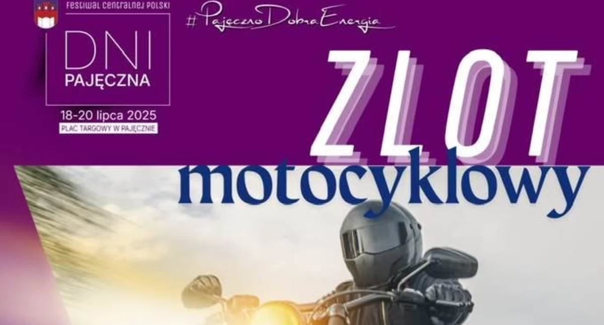 Zlot motocyklowy w Pajęcznie