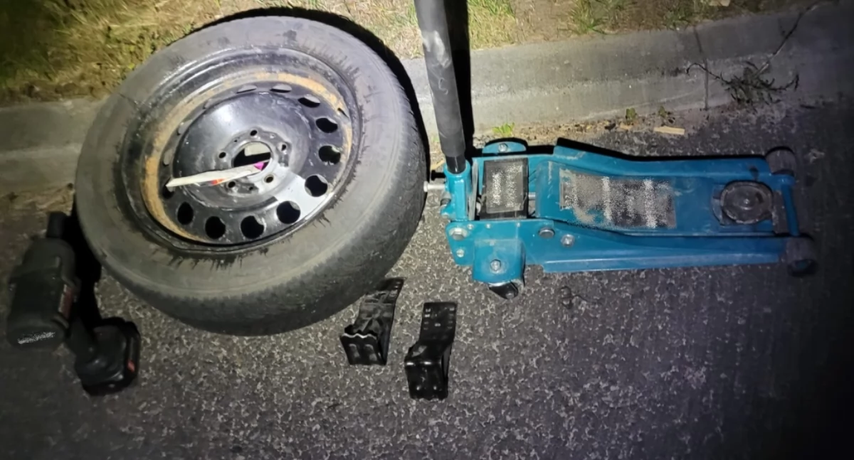 Nielegalne driftowanie i wyścigi - policjanci surowo ukarali kilku uczestników