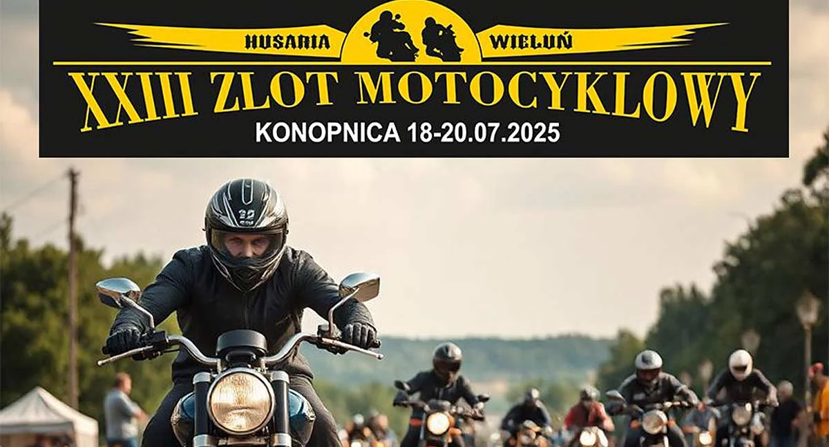 XXIII Zlot Motocyklowy w Konopnicy: Trzy dni atrakcji, koncertów  i braterstwa motocyklistów nad Wartą